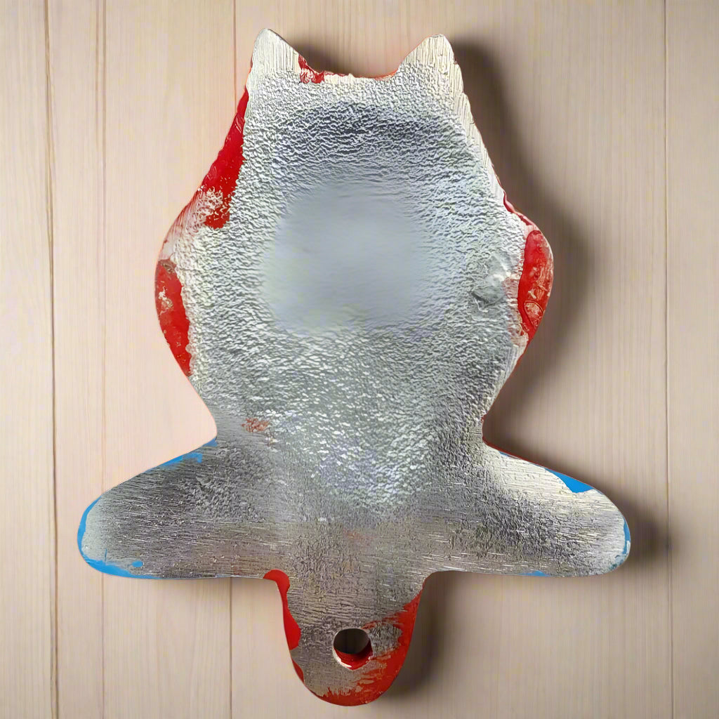 Devil License FOB With Jewel Eyes Painted Finish (4.25" x 3.5") - Jones Peak