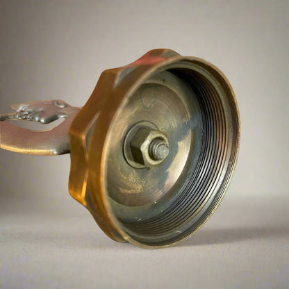 Devil Radiator Cap Cast Iron With Solid Brass Cap (5.5" x 2.4") - Jones Peak