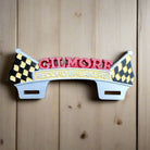 Gilmore Record Breakers License Plate Aluminum FOB Topper (9.75" x 11") - Jones Peak