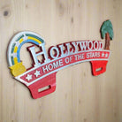 Hollywood Home of the Stars Car License Plate FOB Topper (11.5" x 5.5") - Jones Peak