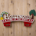 Hollywood Home of the Stars Car License Plate FOB Topper (11.5" x 5.5") - Jones Peak