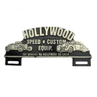 Hollywood Speed & Custom Equip. Car License Plate FOB Topper With Vintage Design - Jones Peak