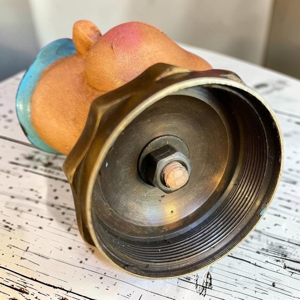 Popeye Sailor Man Cast Iron Radiator Cap With Painted Vintage Antiqued Finish (5.75" Tall) - Jones Peak
