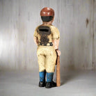 Baseball Slugger Cast Iron Coin Bank With Painted Antique Finish (6.5" x 1.5") - Jones Peak