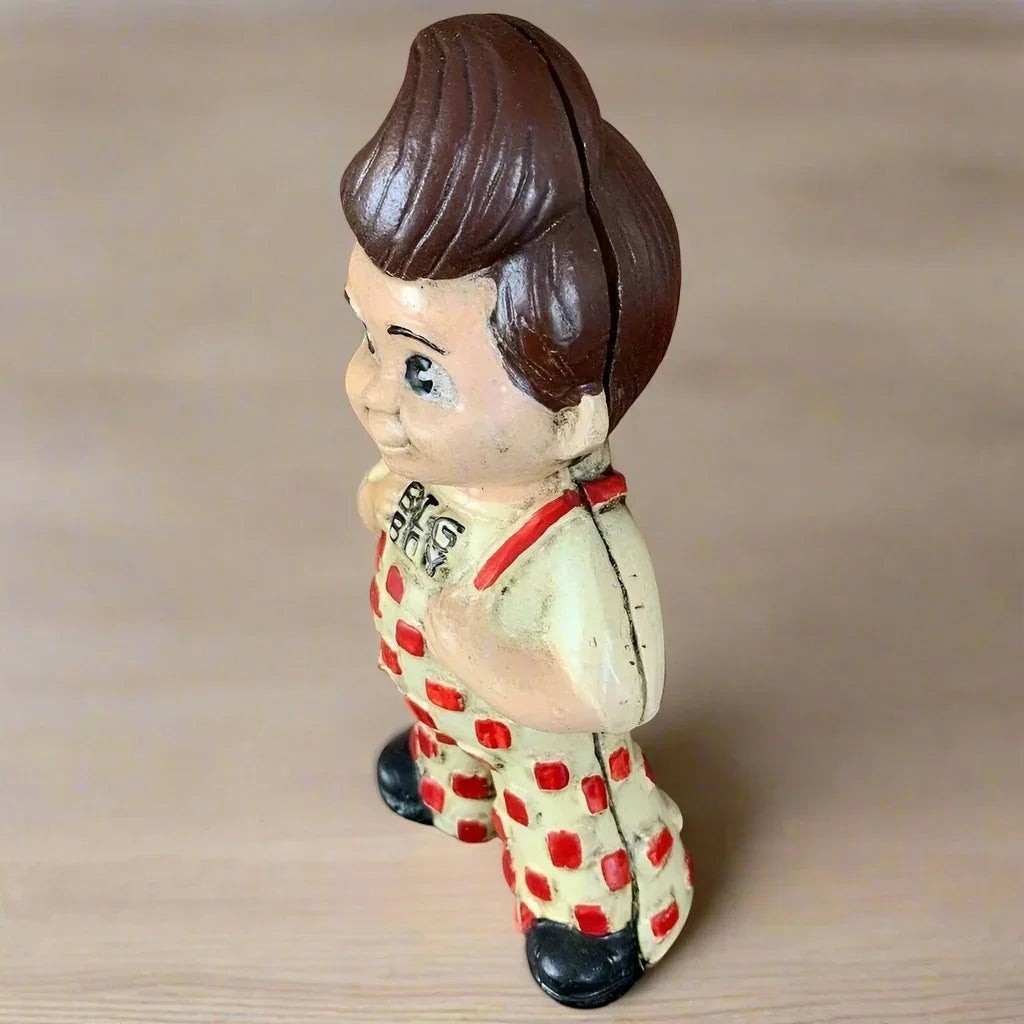 ビッグボーイアイアンバンク Restaurant Mascot Cast Iron Coin Bank – Jones Peak