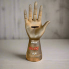 Coca - Cola Cast Iron Hand Coin Bank Tag And Antique Finish (8.75" Tall) - Jones Peak