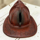 Fireman Helmet Cast Iron Coin Bank With Antique Finish (4.5" x 3" x 5.5") - Jones Peak