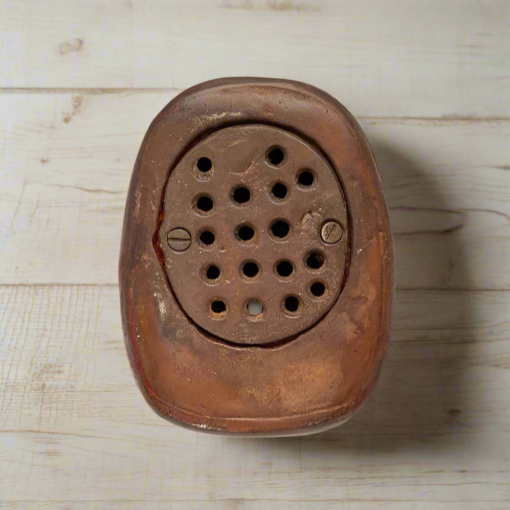 Fireman Helmet Cast Iron Coin Bank With Antique Finish (4.5" x 3" x 5.5") - Jones Peak