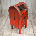 Mailbox Bank Cast Iron Coin Bank With Painted Antique Finish (5" x 2.5") - Jones Peak