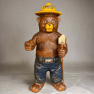 Smokey Bear Cast Iron Bank With Painted Antique Finish (8" x 3.5") - Jones Peak