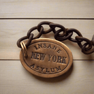 New York Insane Asylum Cast Iron Guard Key And Whistle (20" Long) - Jones Peak