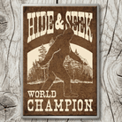 Bigfoot Hide & Seek Magnet - Jones Peak