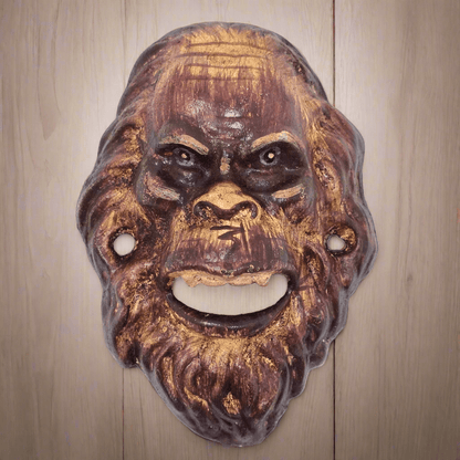 Bigfoot Sasquatch Cast Iron Wall Mounted Bottle Opener With Antique Finish (4.75" x 3.5") - Jones Peak
