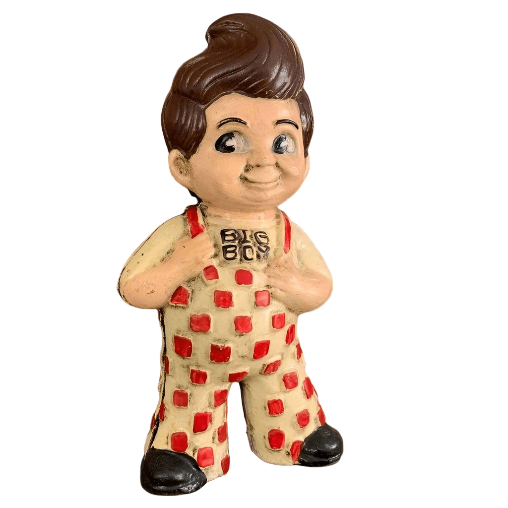 Bob's Big Boy Cast Iron Coin Bank With Antique Finish (9" x 4") - Jones Peak