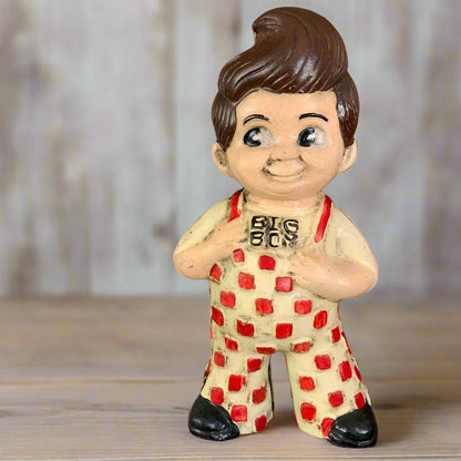 Bob's Big Boy Cast Iron Coin Bank With Antique Finish (9" x 4") - Jones Peak