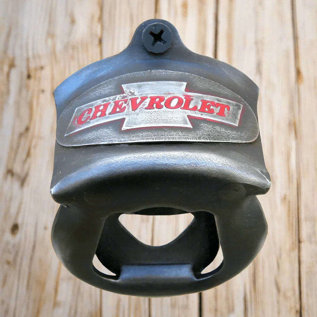 Chevrolet Die Cast Metal Wall Mounted Bottle Opener (2.5" x 3.25") - Jones Peak
