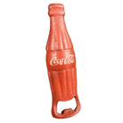 Coca - Cola Cast Iron Bottle Opener With Painted Antique Finish (5.5" Tall) - Jones Peak