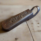 Coca - Cola Steel Bottle Opener With Antique Finish (3.5" x 0.75") - Jones Peak