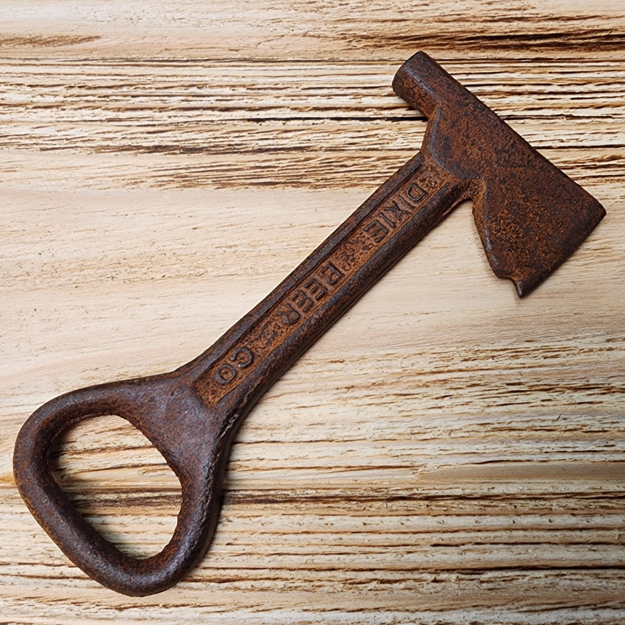 Dixie Hammer & Ax Bottle Opener With Antique Finish (4.5" x 2") - Jones Peak