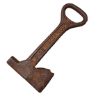 Dixie Hammer & Ax Bottle Opener With Antique Finish (4.5" x 2") - Jones Peak