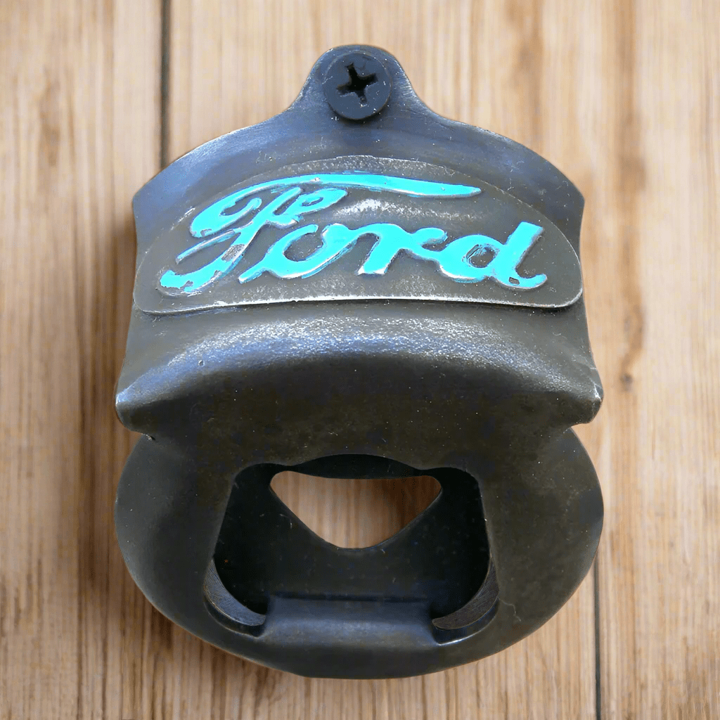 Ford Die Cast Metal Wall Mounted Bottle Opener (2.5" x 3.25") - Jones Peak
