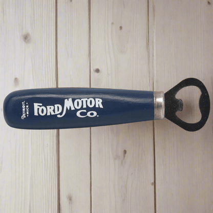 Ford Motor Company Wood Bottle Opener (5.75" x 1.5") - Jones Peak