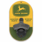 John Deere Logo Vintage Wall Bottle Opener (3.5" x 6") - Jones Peak
