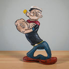 Popeye Sailor Man Cast Iron Bottle Opener With Painted Finish (5" x 3") - Jones Peak
