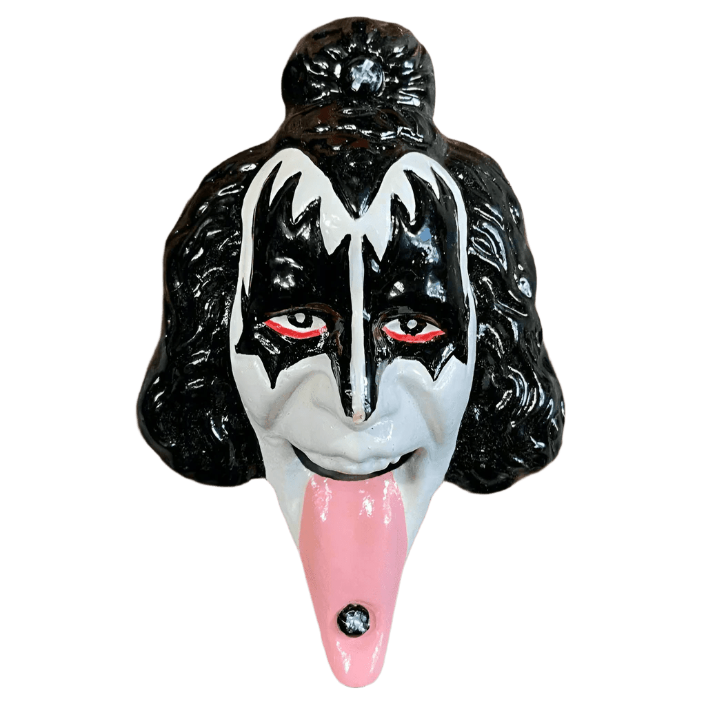 Rock Star Tongue Cast Iron Wall Mounted Bottle Opener With Hand Painted Finish (4.75" x 3") - Jones Peak