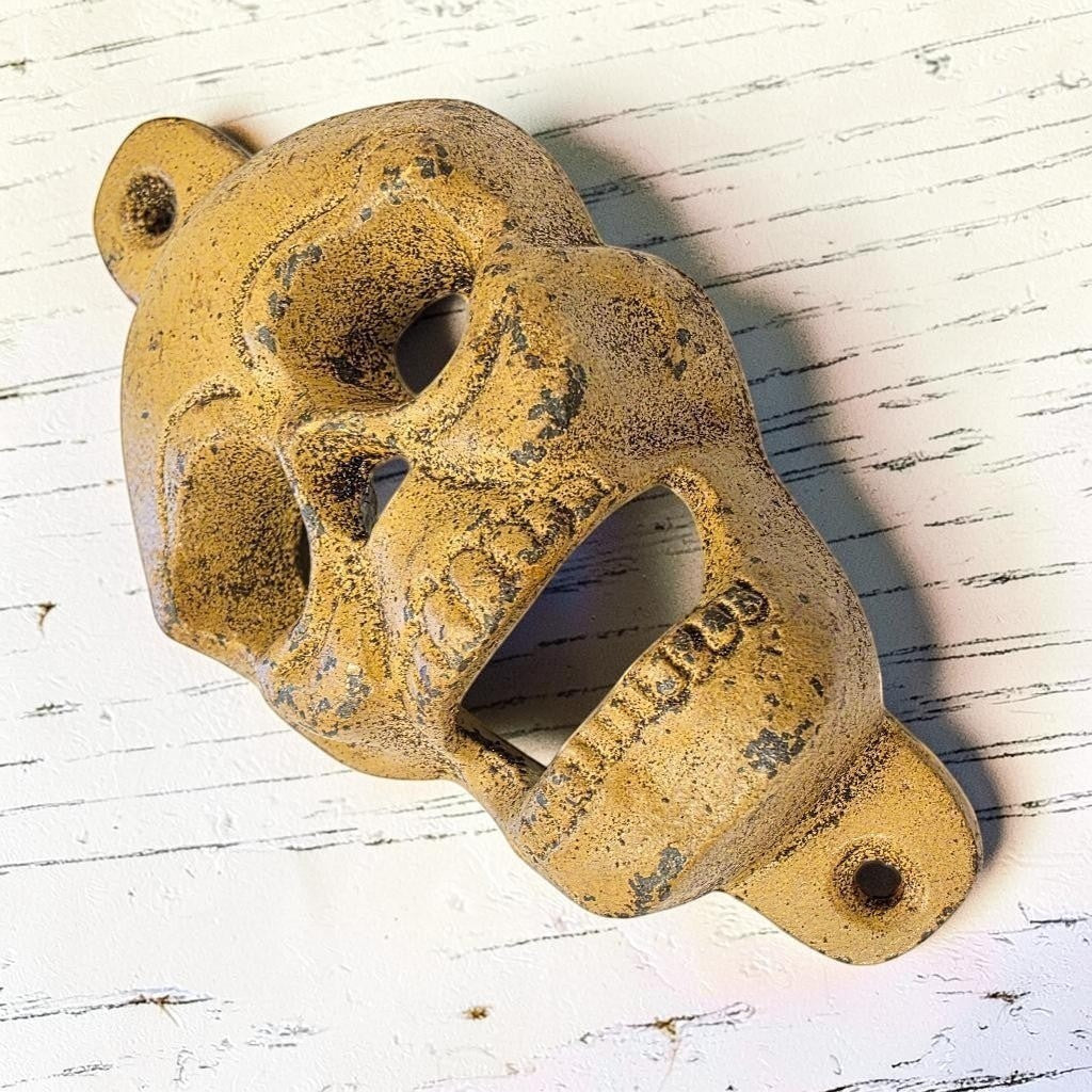 Jones Peak Skull Wall Bottle Opener - Thumbnail 2