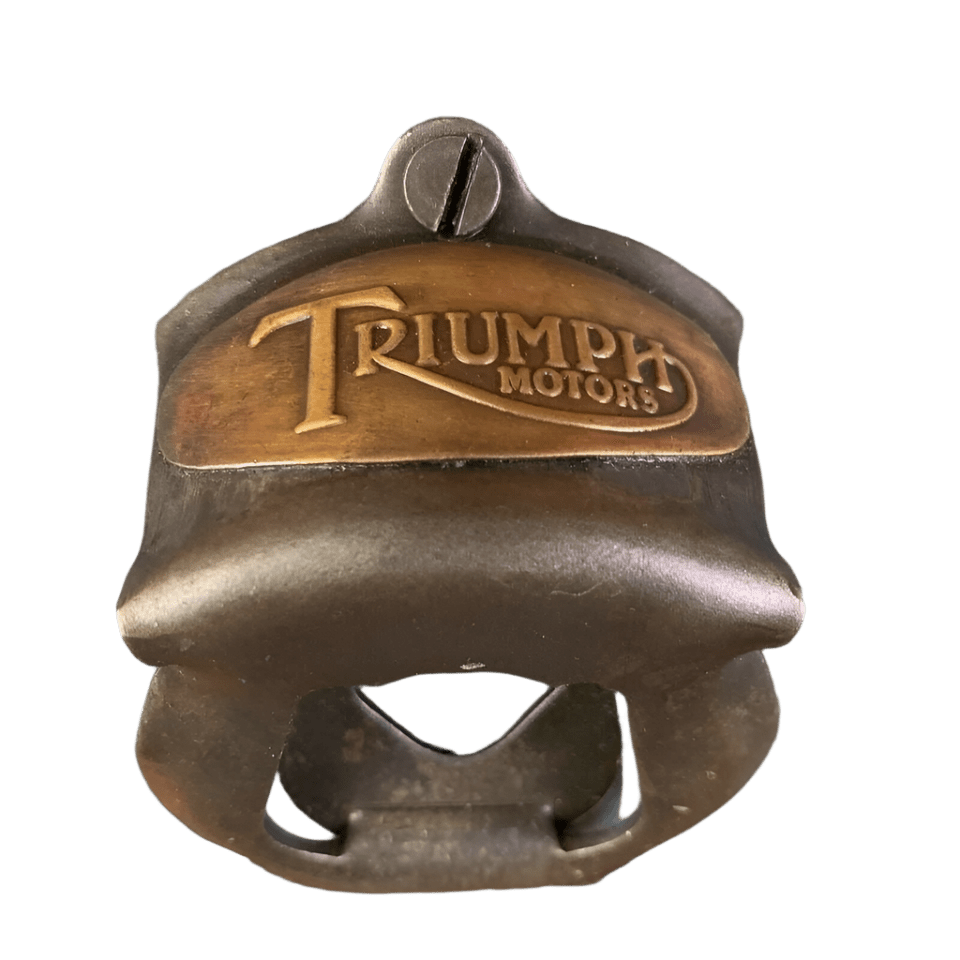 Triumph Motors Die Cast Metal Wall Mounted Bottle Opener (2.5" x 3.25") - Jones Peak