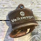Volkswagen Wall Mounted Bottle Opener With Painted Antique Finish (3.25" x 2.5") - Jones Peak