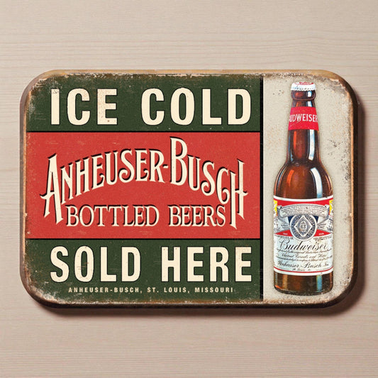 Budweiser Ice Cold Sold Here Magnet (2.5" x 3.5") - Jones Peak