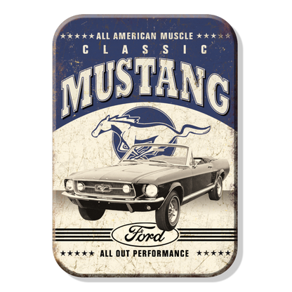 Ford Classic Mustang American Muscle Magnet (2.5" x 3.5")