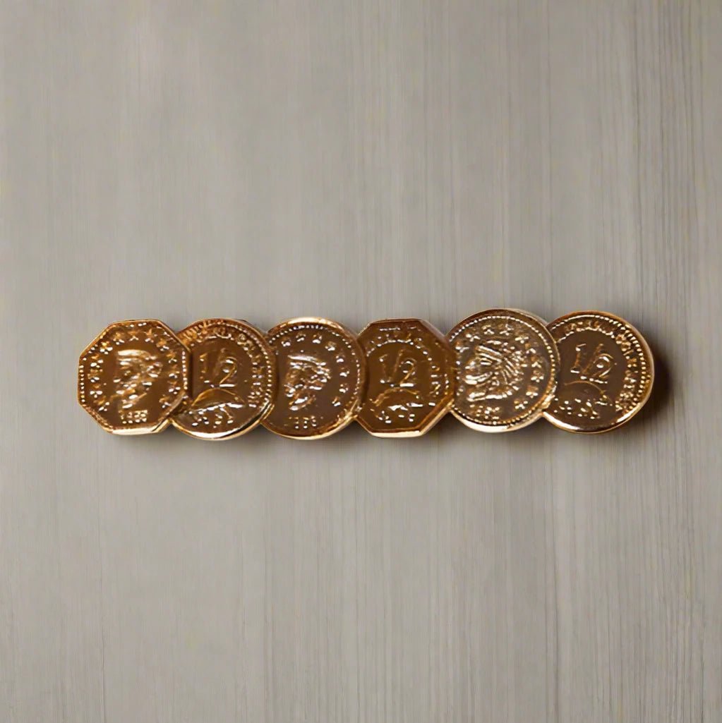 California 24k Gold Plating Territorial Coin Set (Set of 6) - Jones Peak