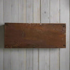 Gulf Sold Here 1944 Embossed Cast Iron Plaque With Antique Finish (11" x 4.5") - Jones Peak