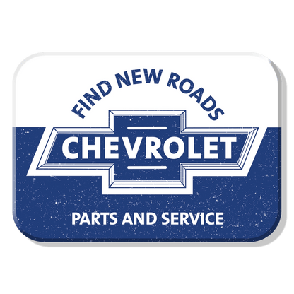 Chevrolet Find New Roads Magnet (2.5" x 3.5") - Jones Peak