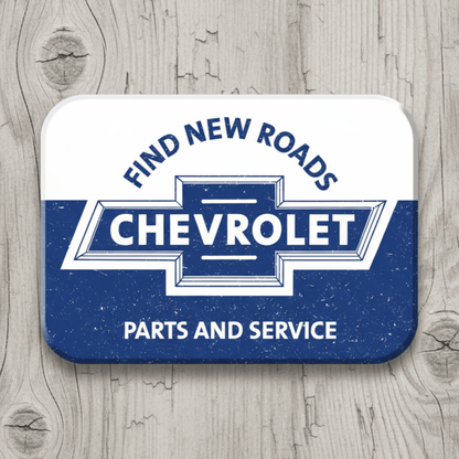 Chevrolet Find New Roads Magnet (2.5" x 3.5") - Jones Peak