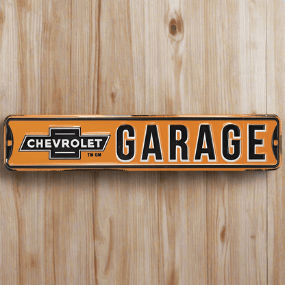Chevrolet Garage Street Sign Metal Magnet (5" x 1") - Jones Peak
