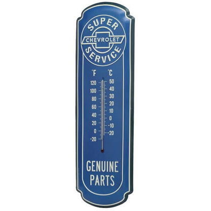 Chevrolet Genuine Parts Wall Thermometer (8.5" x 27") - Jones Peak