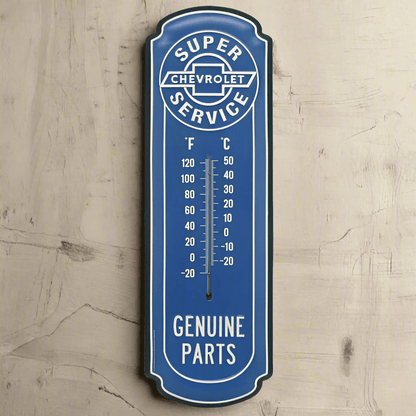 Chevrolet Genuine Parts Wall Thermometer (8.5" x 27") - Jones Peak