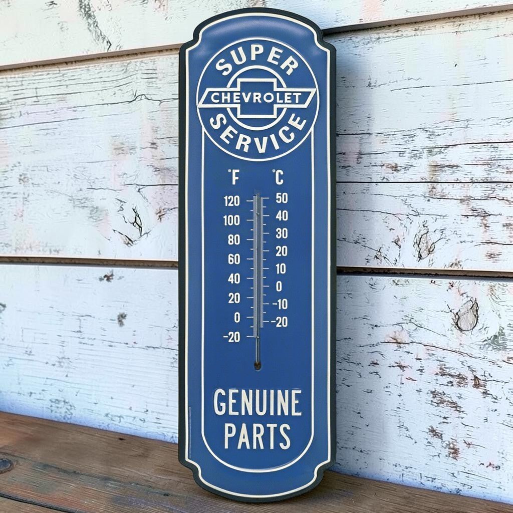 Chevrolet Glow - In - The - Dark Wall Thermometer - Jones Peak
