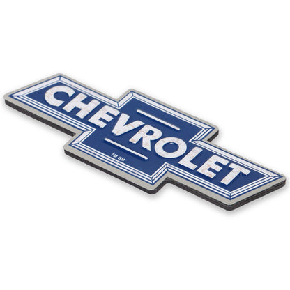Chevrolet Logo Embossed Metal Magnet (4" x 1.5") - Jones Peak