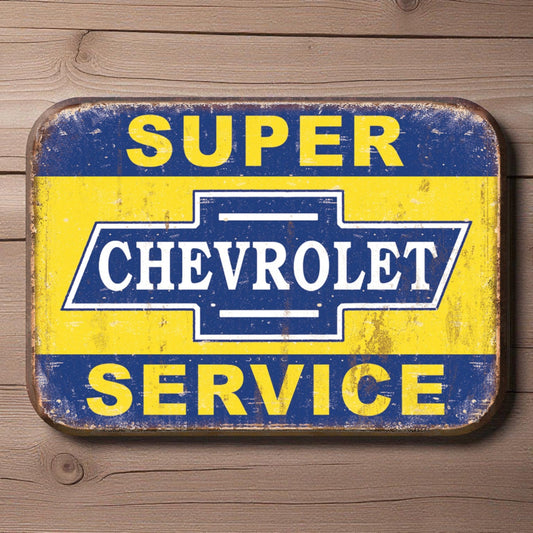 Chevrolet Super Service Magnet (2.5" x 3.5") - Jones Peak