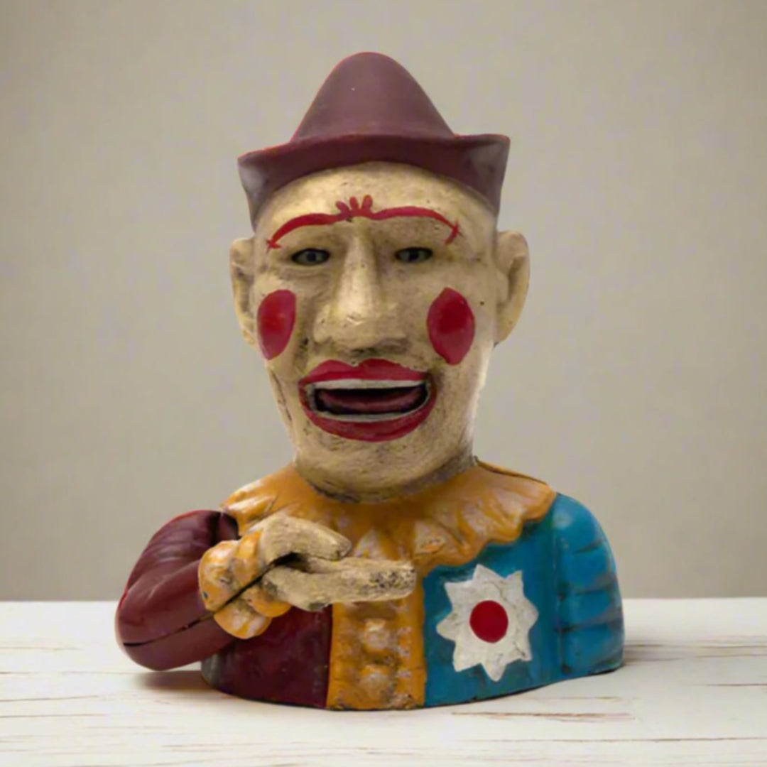 その他 Century Original Painted Iron Clown Bank Century Original その他 Century Original Painted Iron Clown Bank Century Original