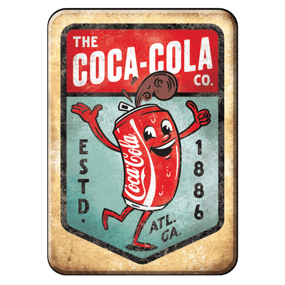 Coca - Cola Dancing Can Magnet (2.5" x 3.5") - Jones Peak