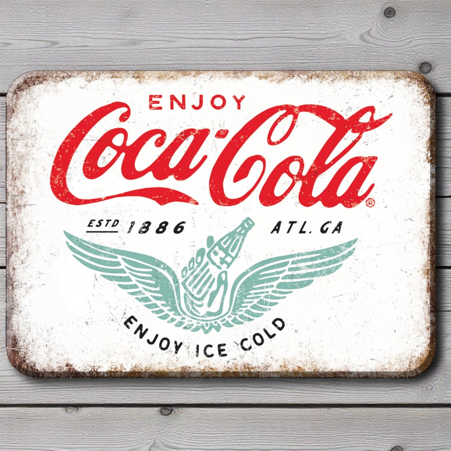 Coca - Cola Established 1886 Vintage Label Magnet (2.5" x 3.5") - Jones Peak