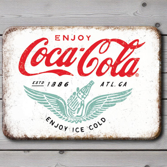 Coca - Cola Established 1886 Vintage Label Magnet (2.5" x 3.5") - Jones Peak