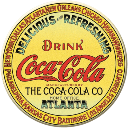 Coca - Cola Keg Vintage Label Magnet (3" Round) - Jones Peak