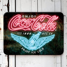 Coca - Cola Neon Sign Collectible Magnet - Jones Peak